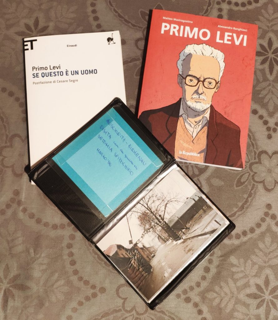 Mio caro fumetto... - Graphic novel Primo Levi, Se questo è un uomo e album di foto del viaggio ad Auschwitz con la scuola