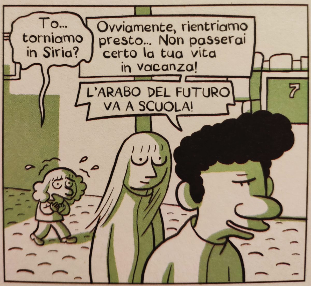 Mio caro fumetto... - L'arabo del futuro va a scuola