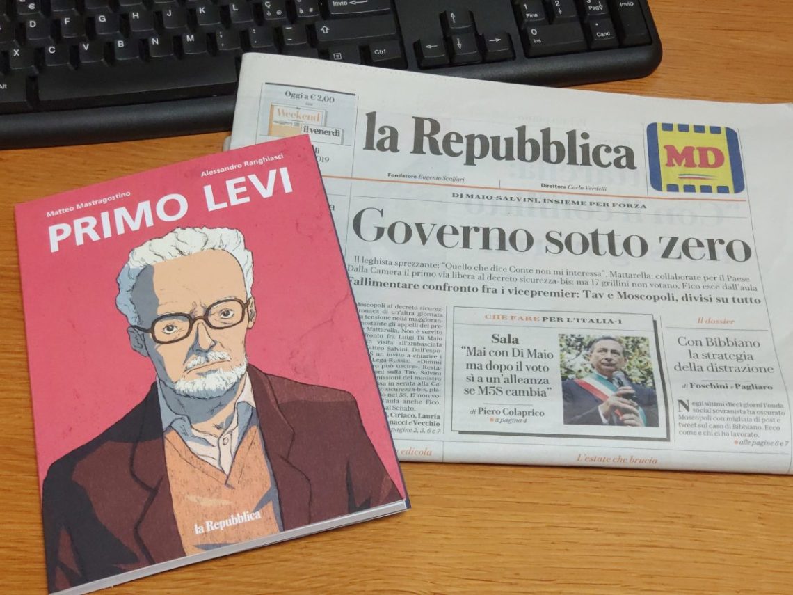 Mio caro fumetto... - Primo Levi venduto insieme a La Repubblica