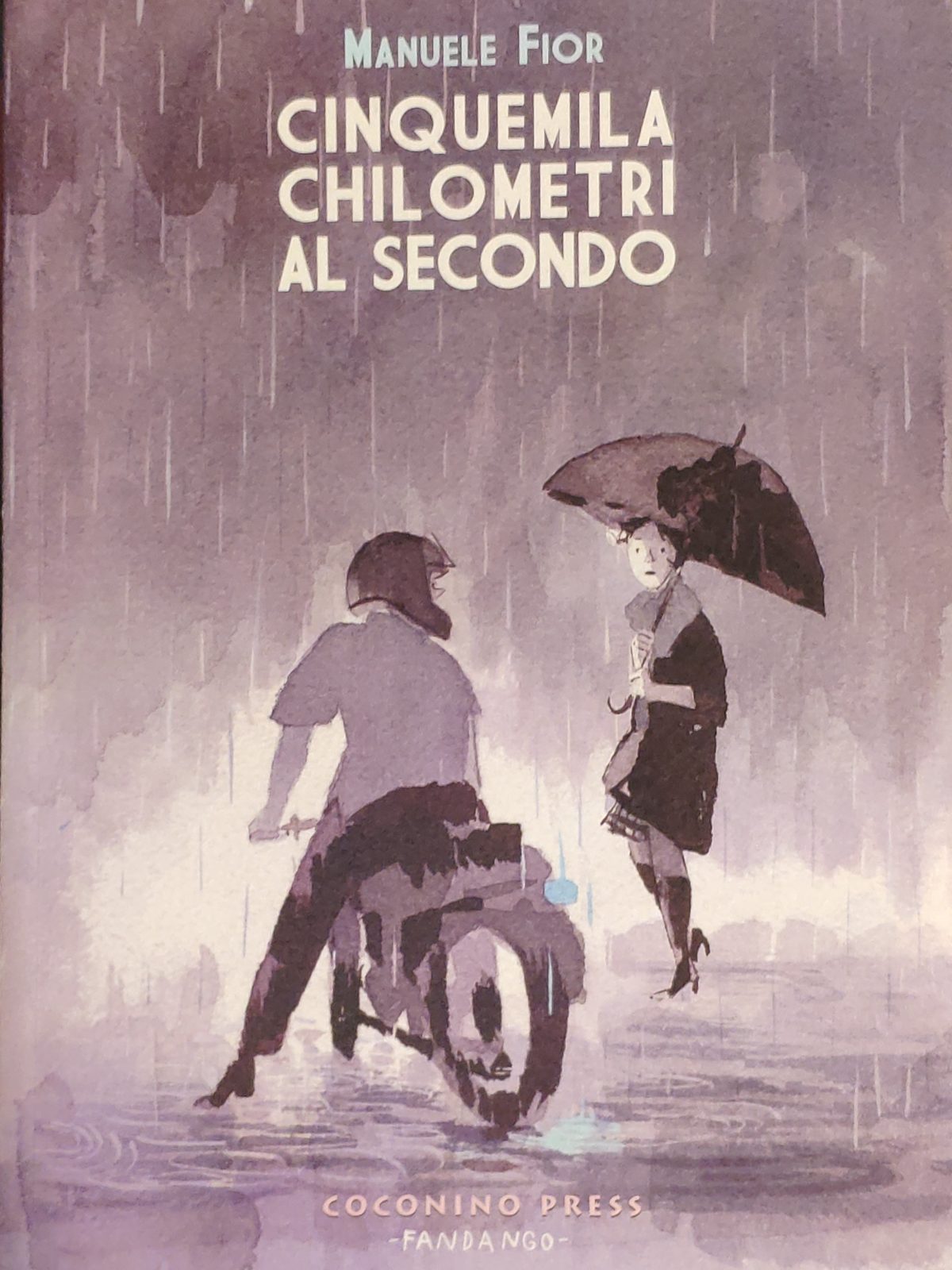 Mio caro fumetto... - Immagine di copertina del libro Cinquemila Chilometri al secondo