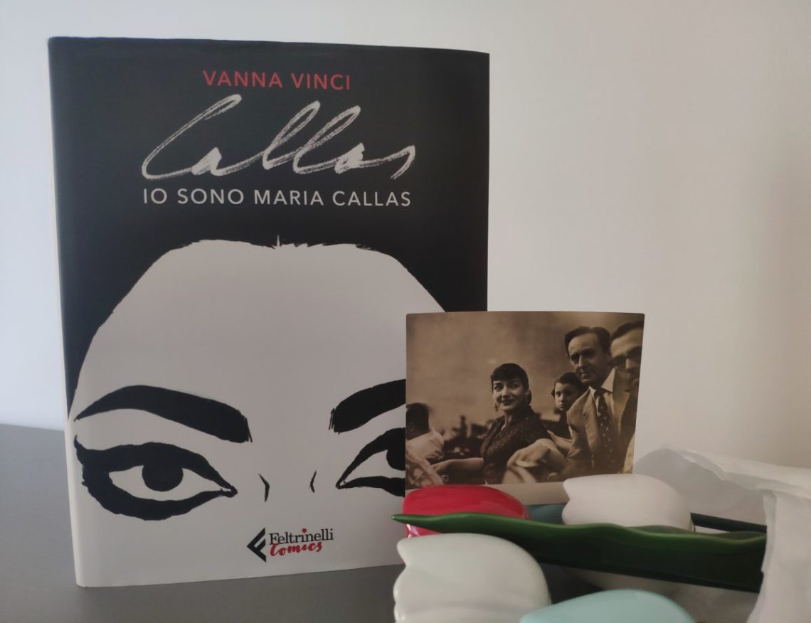 Mio caro fumetto... - Libro Io sono Maria Callas con foto