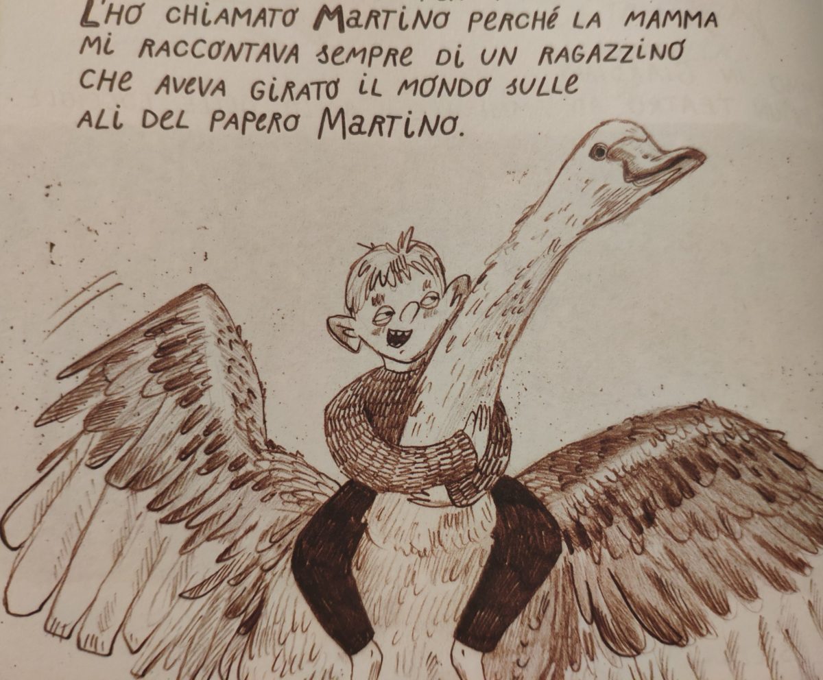 Mio caro fumetto... - Algis e il papero Martino