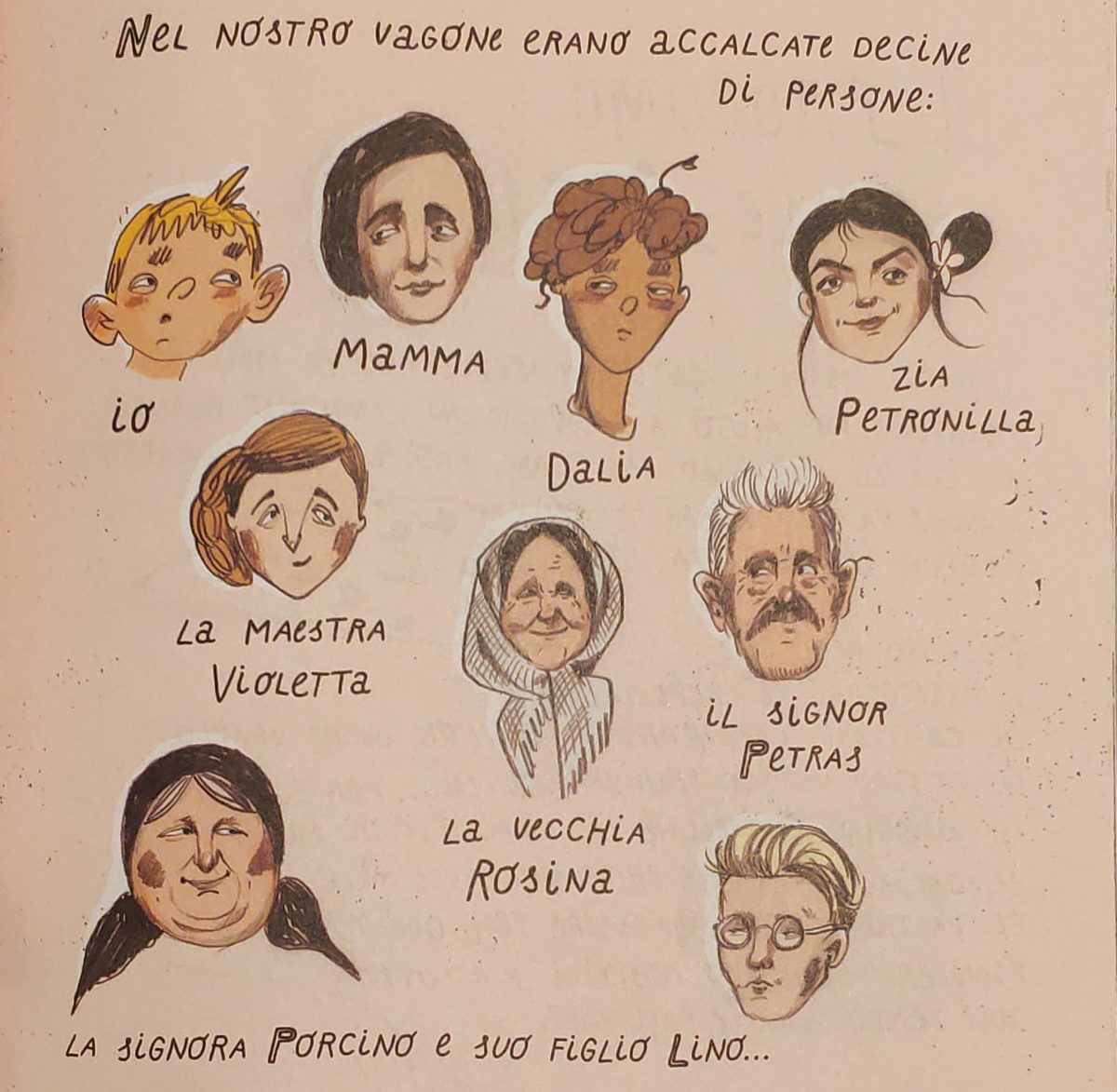 Mio caro fumetto... - La famiglia Mieli e gli altri compagni di viaggio