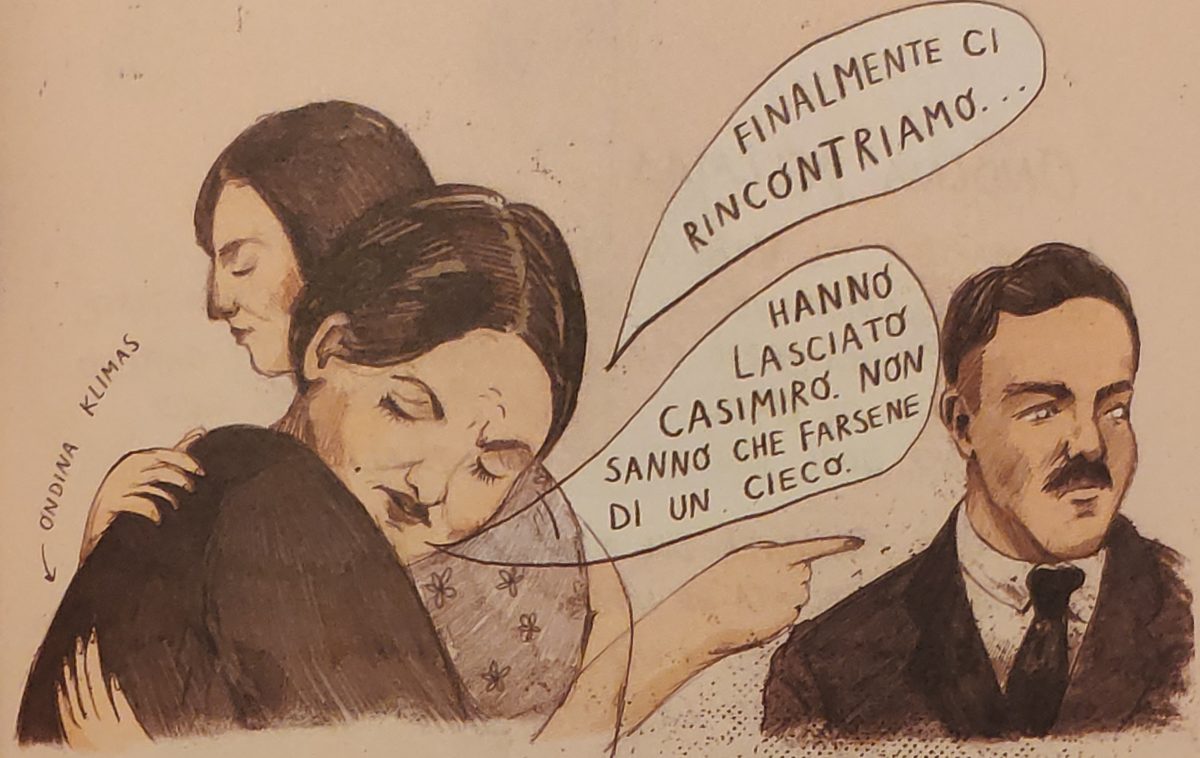 Mio caro fumetto... - Ondina Klimas e il marito Casimiro