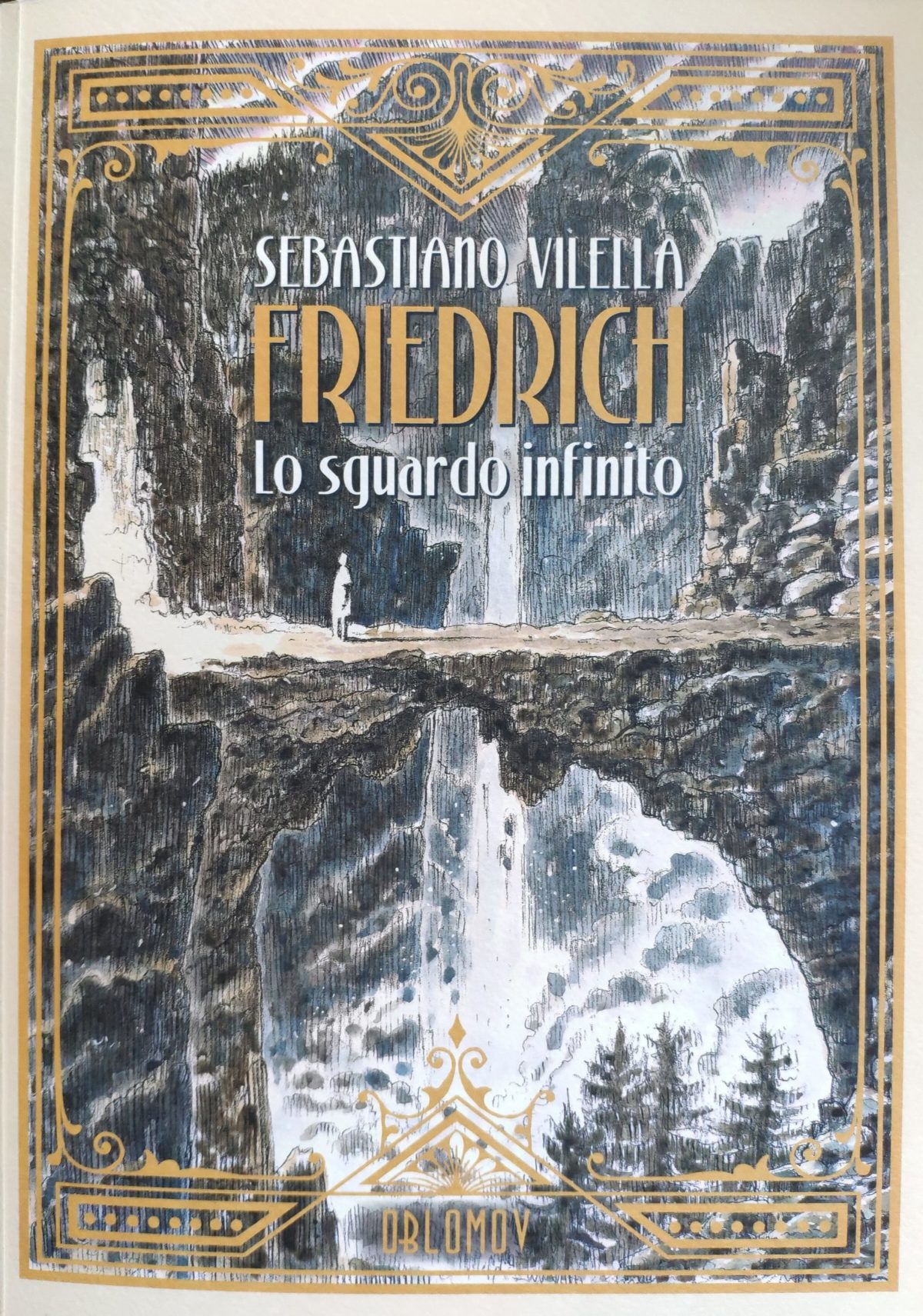 Mio caro fumetto… – Copertina di Friedrich. Lo sguardo infinito