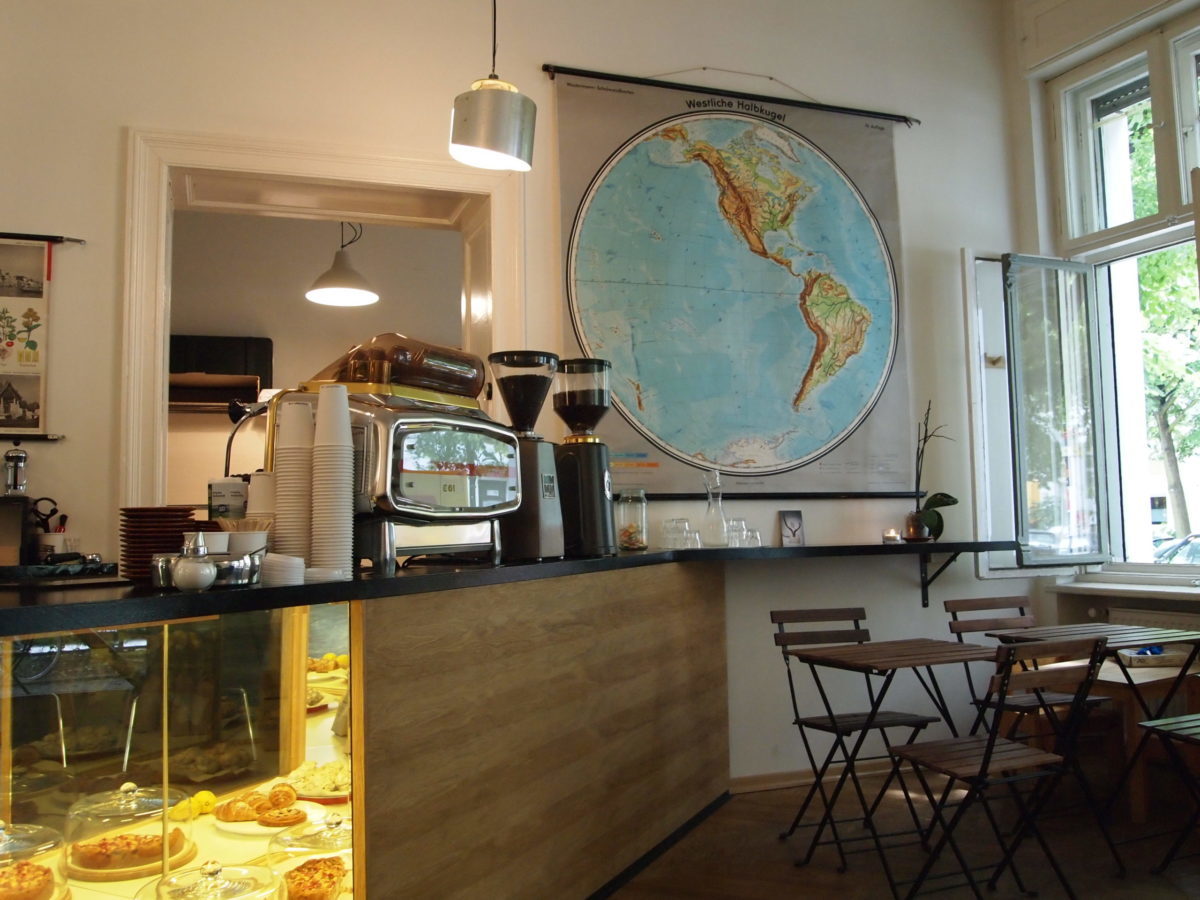 Mio caro fumetto… – Interno del Five Elephant Coffee di Berlino