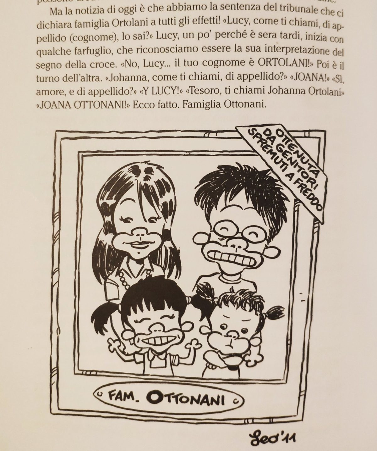 Mio caro fumetto… – La famiglia Ortolani