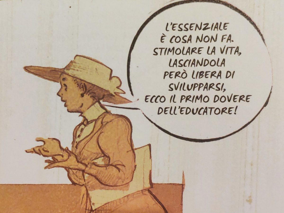 Mio caro fumetto… – Primo dovere dell’educatore secondo Maria Montessori