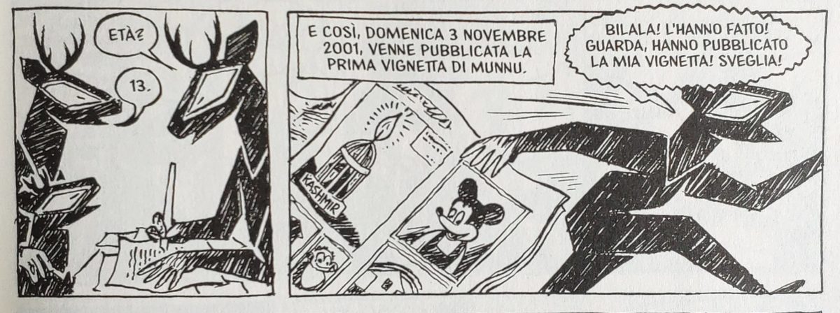 Mio caro fumetto... - La prima vignetta di Malik Sajad pubblicata a 13 anni