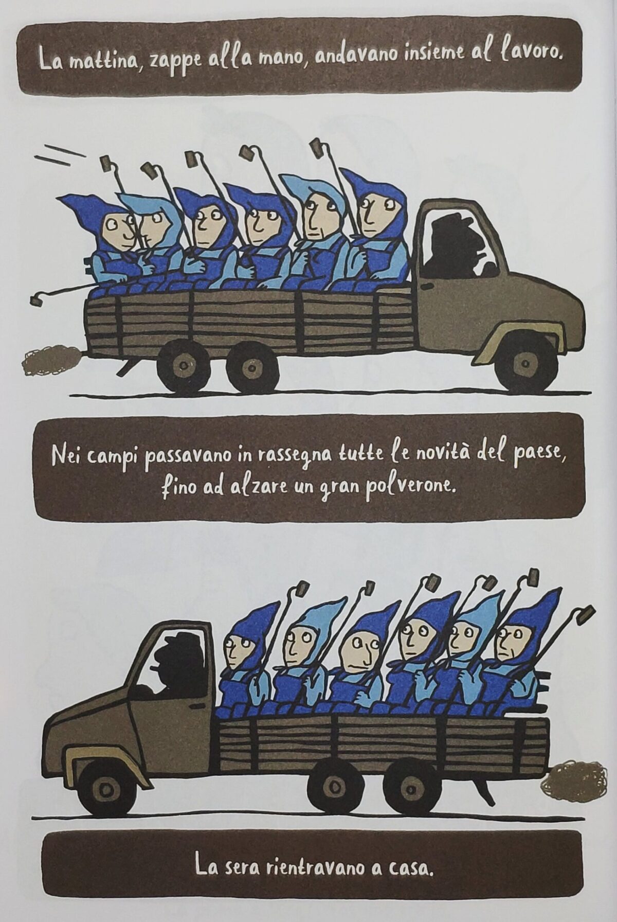 Mio caro fumetto... - Le donne che lavorano in campagna sotto il regime socialista