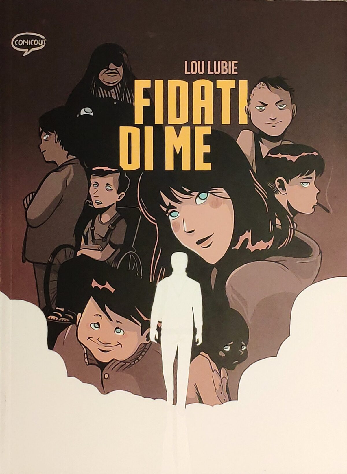 Mio caro fumetto... - Copertina di Fidati di me di Lou Lubie edito da ComicOut