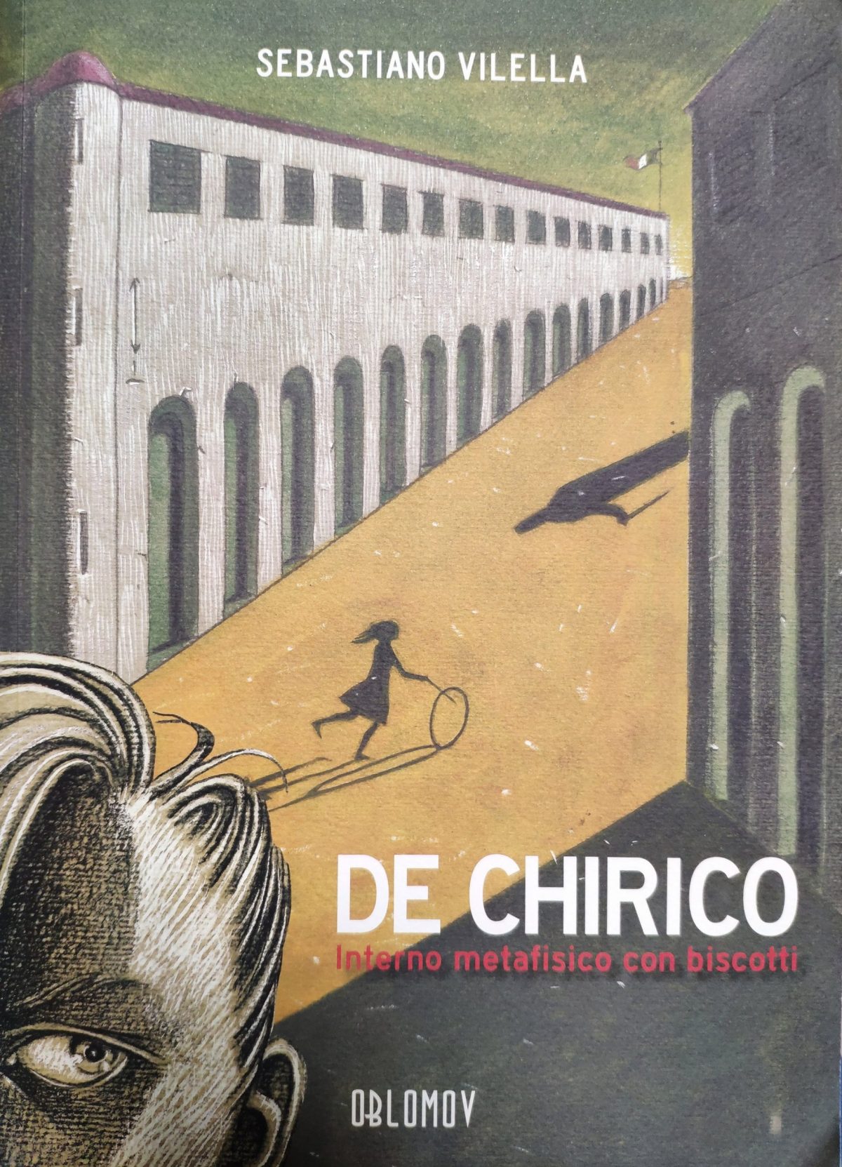 Mio caro fumetto... - Copertina di De Chirico, Interno metafisico con biscotti di Sebastiano Vilella