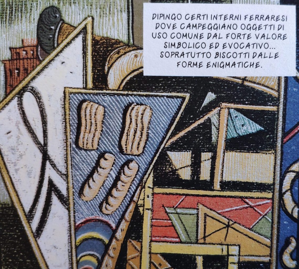 Mio caro fumetto... - Gli interni metafisici e i biscotti di Giorgio De Chirico