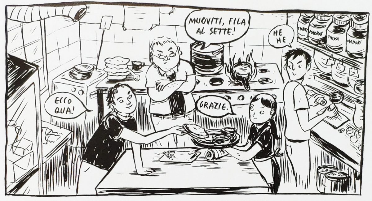 Mio caro fumetto... - Il ristorante Indian Curry Hut a Möllan, Malmö, da cui Nero Vita