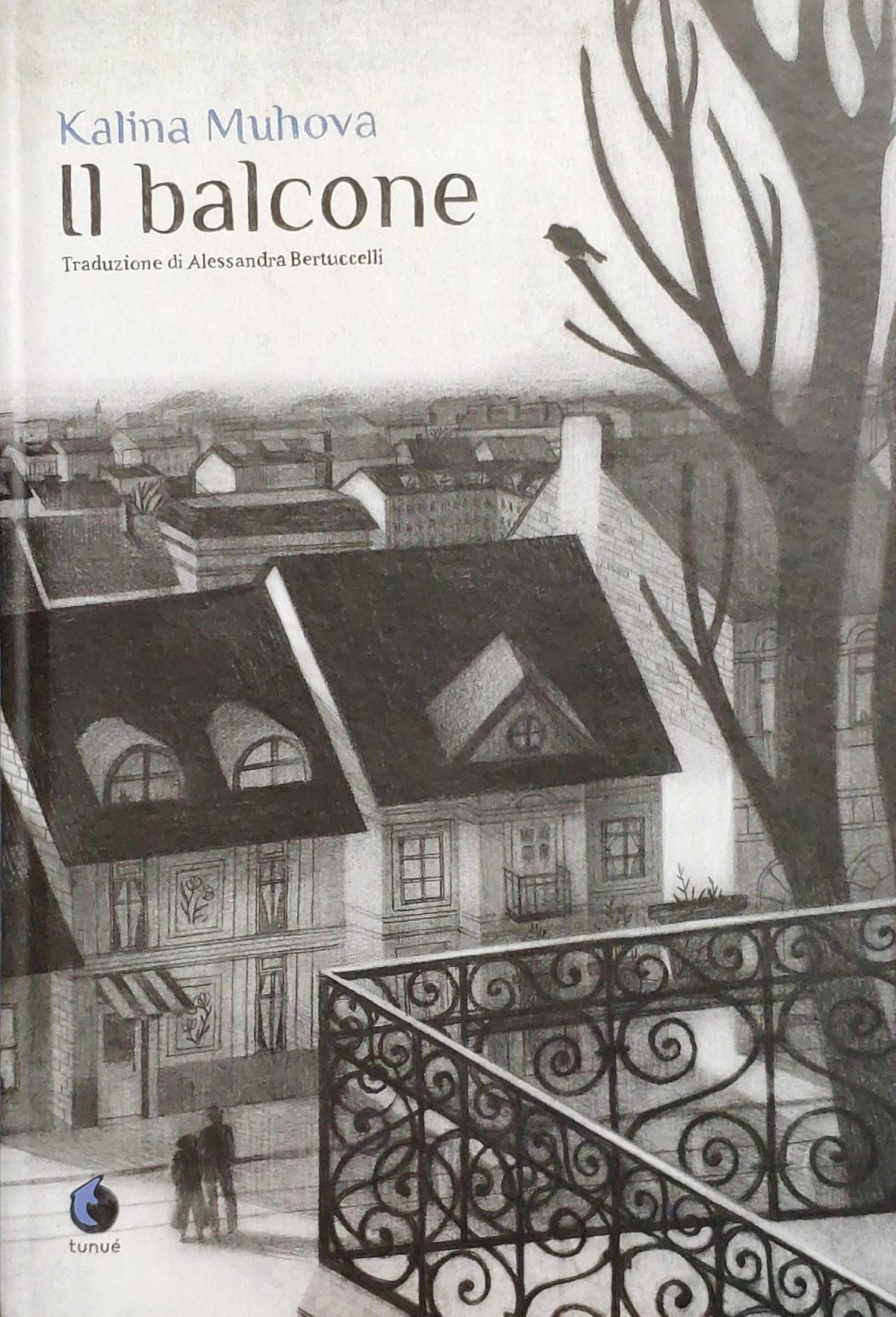 Mio caro fumetto... - Copertina de Il balcone di Kalina Muhova, pubblicato da Tunué