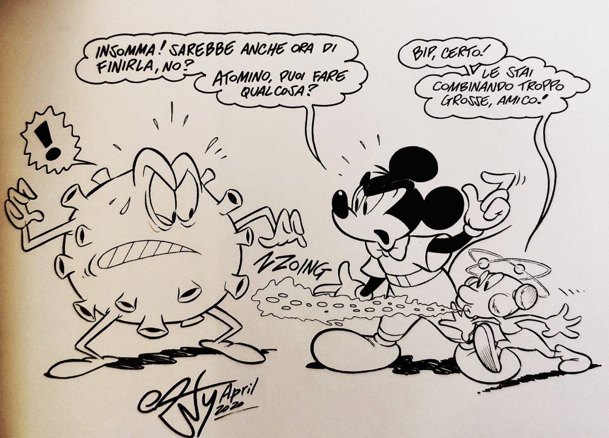 Mio caro fumetto... - Topolino e Atomino contro il virus di Casty