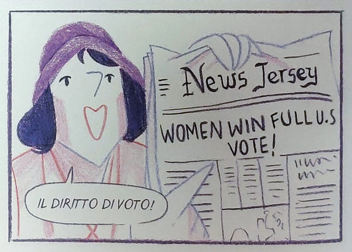 Mio caro fumetto... - Il 18 agosto 1920 le donne degli USA ottengono il diritto al voto