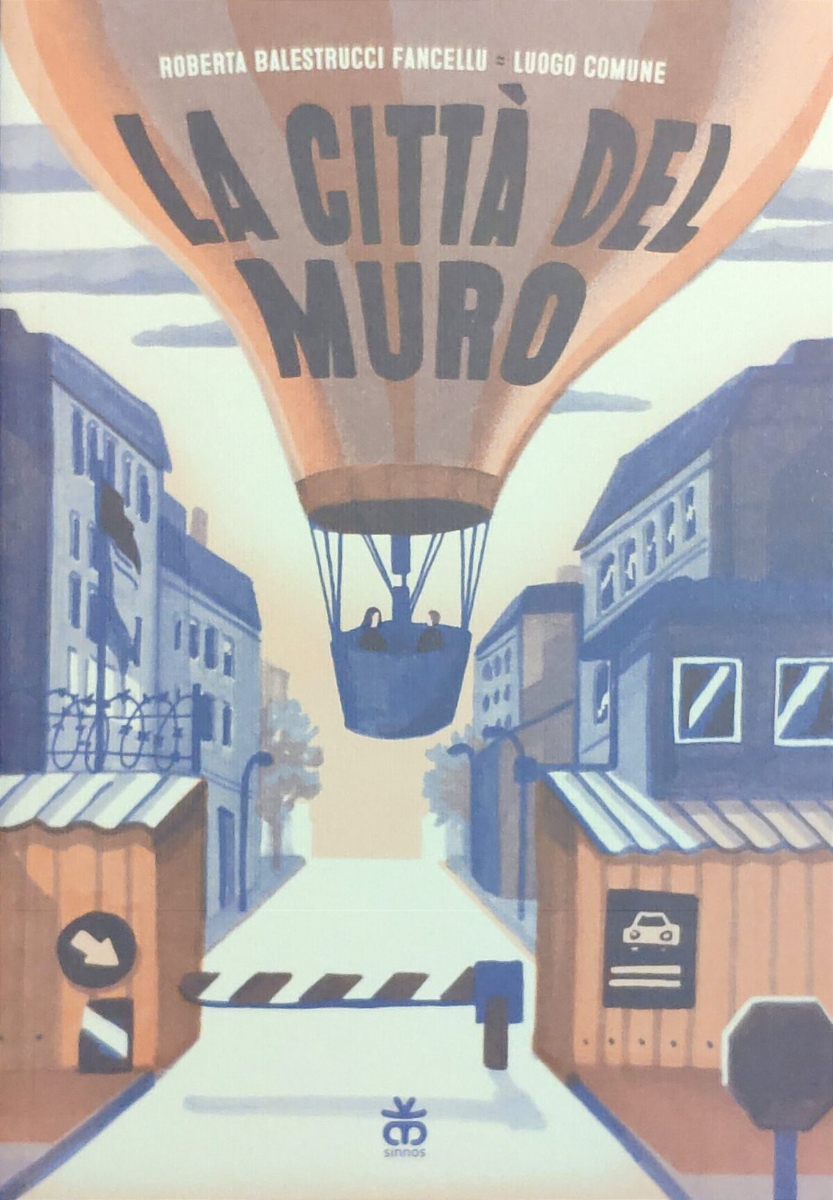 Mio caro fumetto... - Copertina de La città del muro pubblicato da Sinnos Editrice