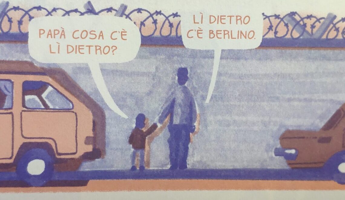 Mio caro fumetto... - Il muro che divide Berlino Est da Berlino Ovest