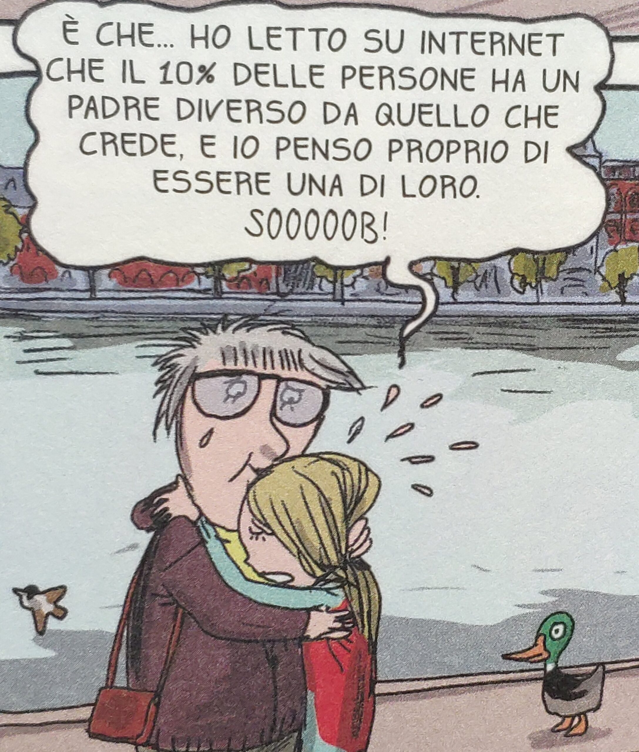 Mio caro fumetto... - Mira confida alla nonna le paure su suo papà